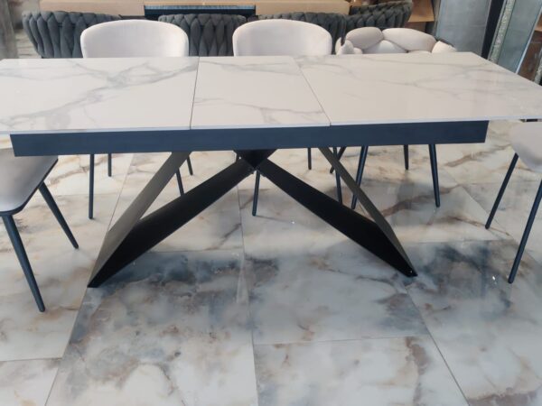 table a manger extensible ceramique